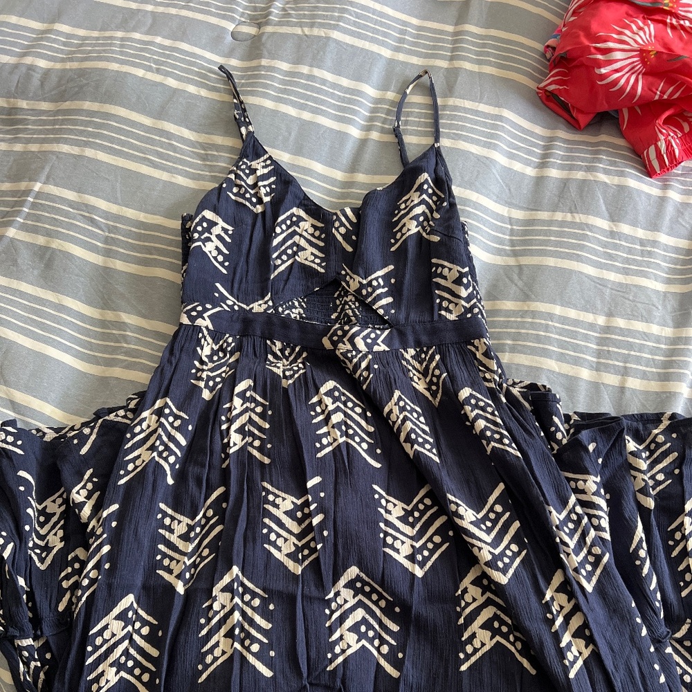 Aerie cut out maxi dress